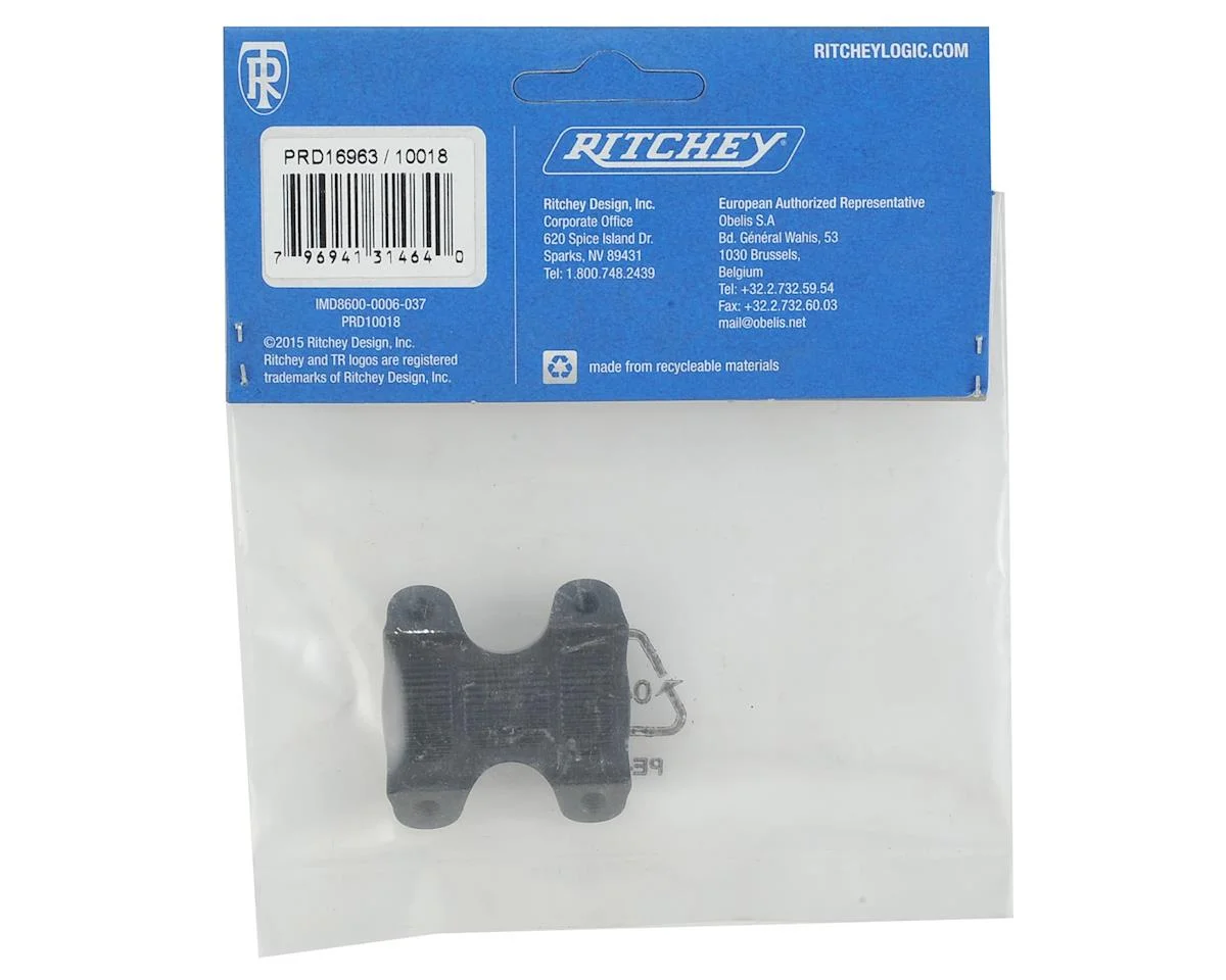 Ritchey WCS C260 Stem Replacement Face Plate (Wet Black) - view 2